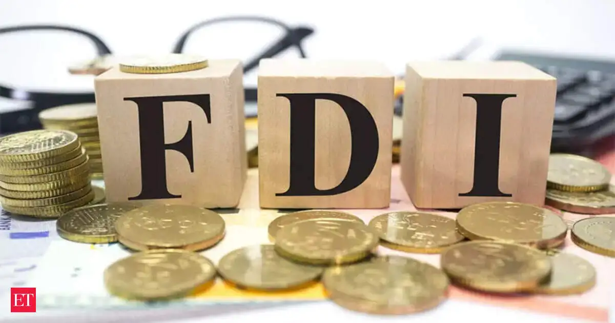 India's net FDI inflows plunge 96% to a record low.