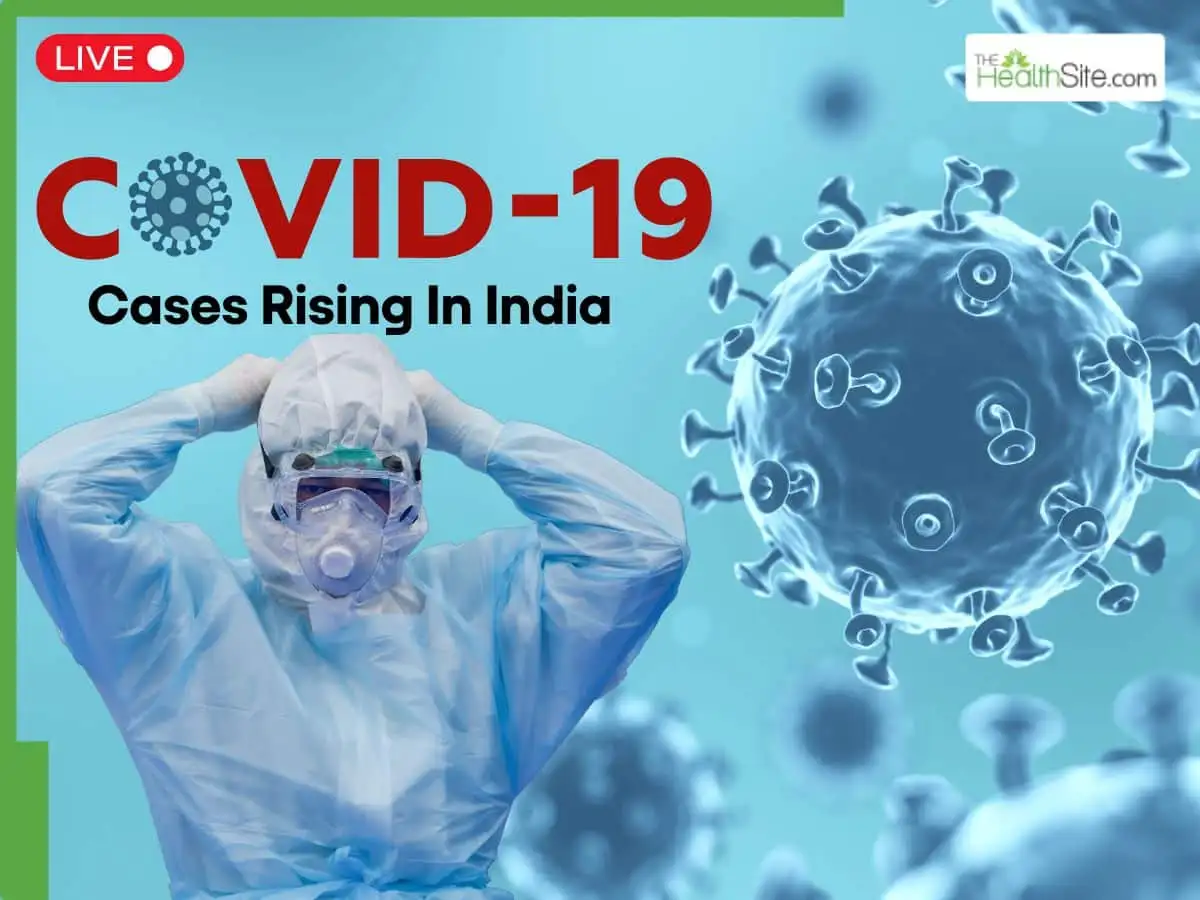 COVID-19 cases spike in India; Kerala, Maharashtra report increases.