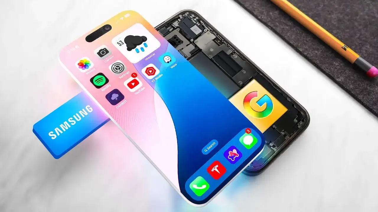 Apple, Samsung, and Google's Interdependent Relationship in the Tech Industry.