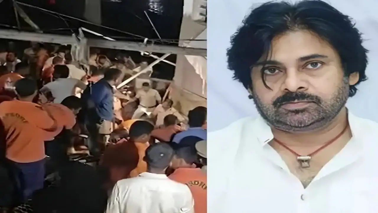 సింహాచలం ఆలయం గోడ కూలిన ఘటన:  డిప్యూటీ సీఎం, మంత్రి స్పందన