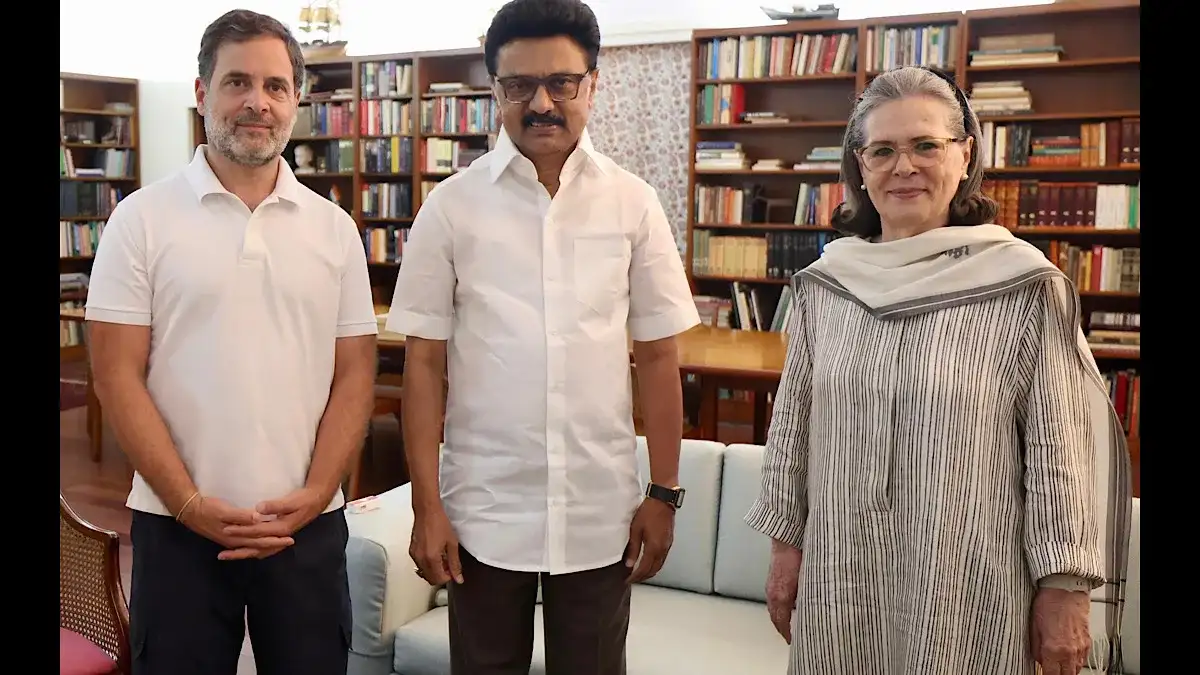 Stalin's Delhi visit: Meetings with Congress leaders, NITI Aayog participation.