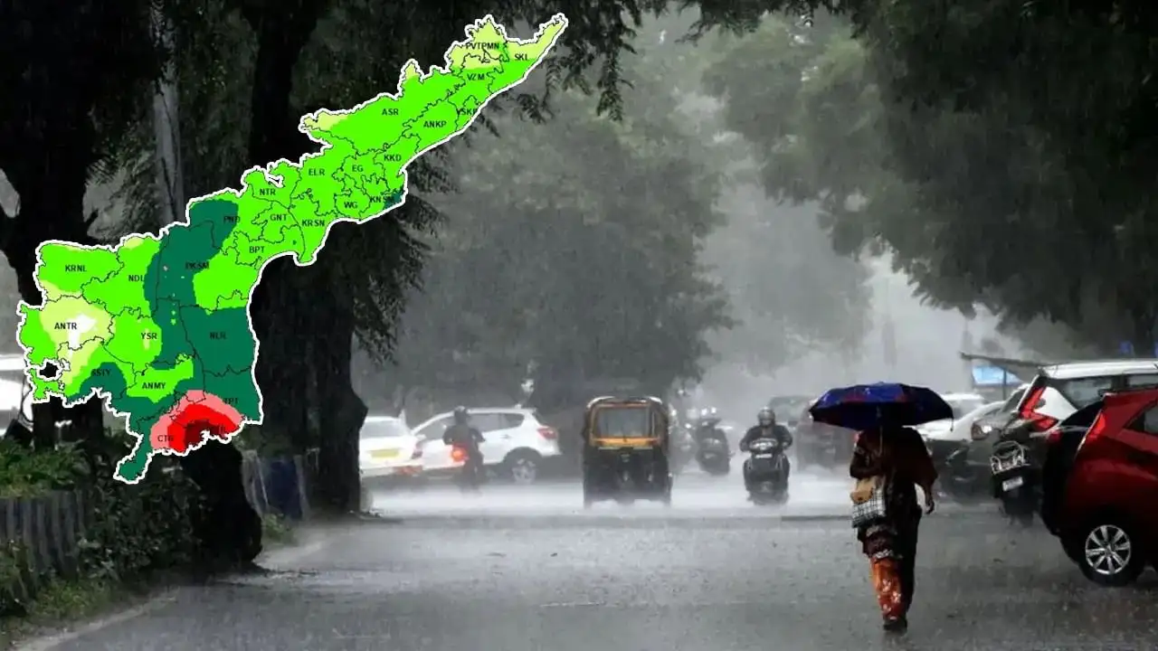 ఏపీలో భారీ వర్షాలు: తూర్పు, దక్షిణ కోస్తా ప్రాంతాలకు హెచ్చరిక