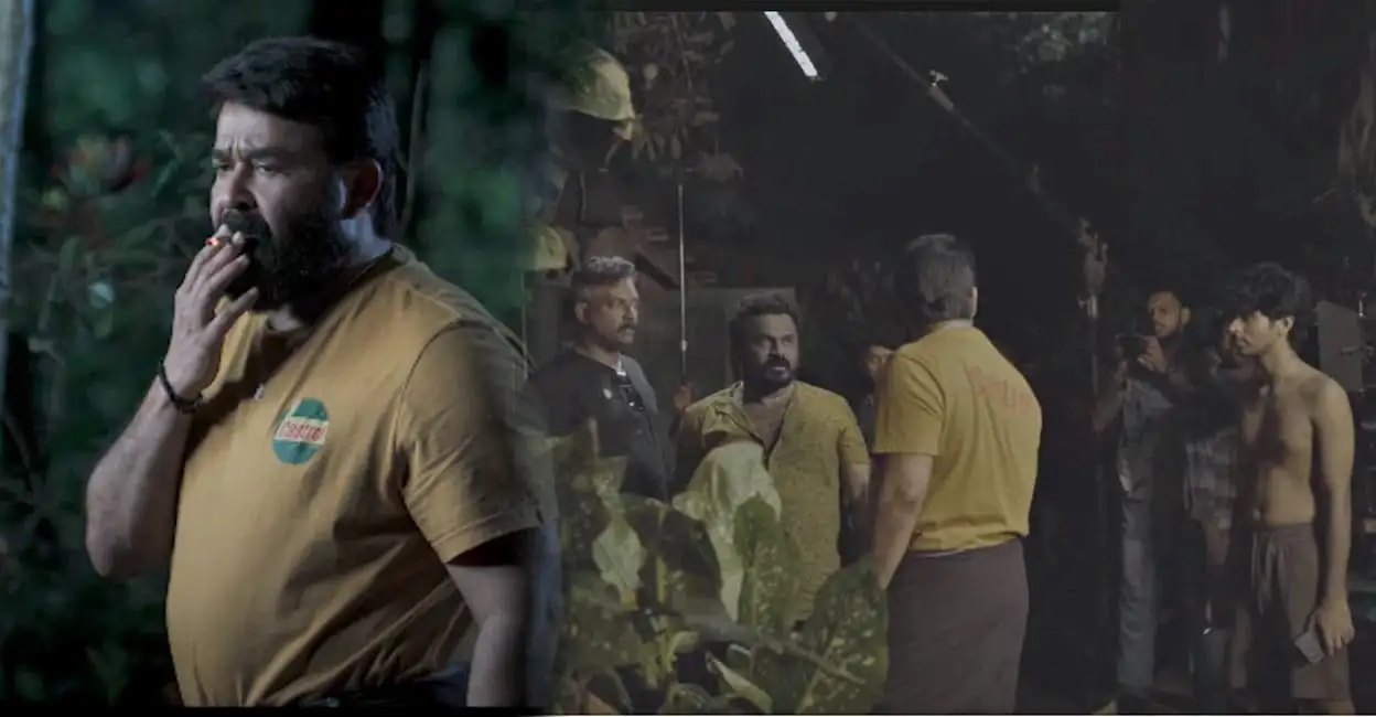 മോഹൻലാൽ 'തുടരും' സിനിമയിലെ രസകരമായ ബിഹൈൻഡ് ദ സീൻസ്
