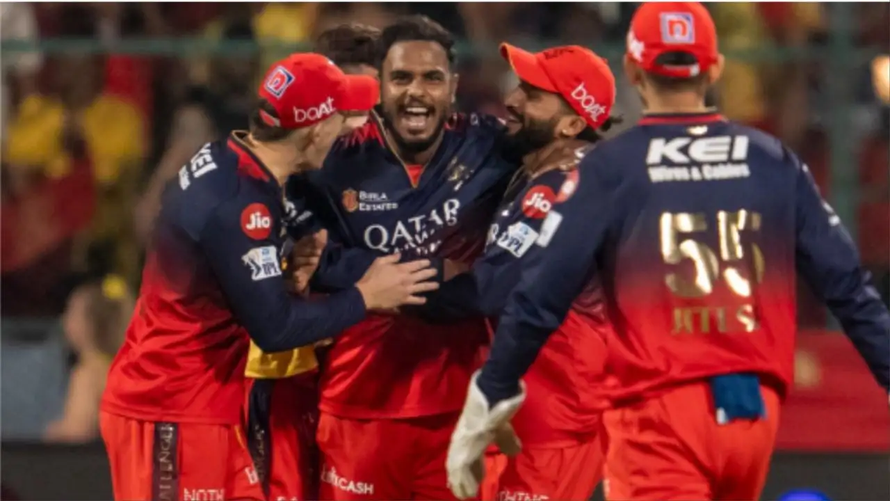 Rain disrupts RCB vs KKR IPL match; impact on playoff chances