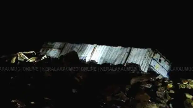 Sunken Cargo Ship Container Washes Ashore in Karunagapally, Kollam.
