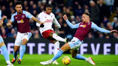 Controversial referee decision costs Aston Villa Champions League spot.